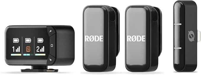RØDE Wireless Micro Camera Kit Wireless Microphone System with Keepdrum Microfibre Cloth - Image 2