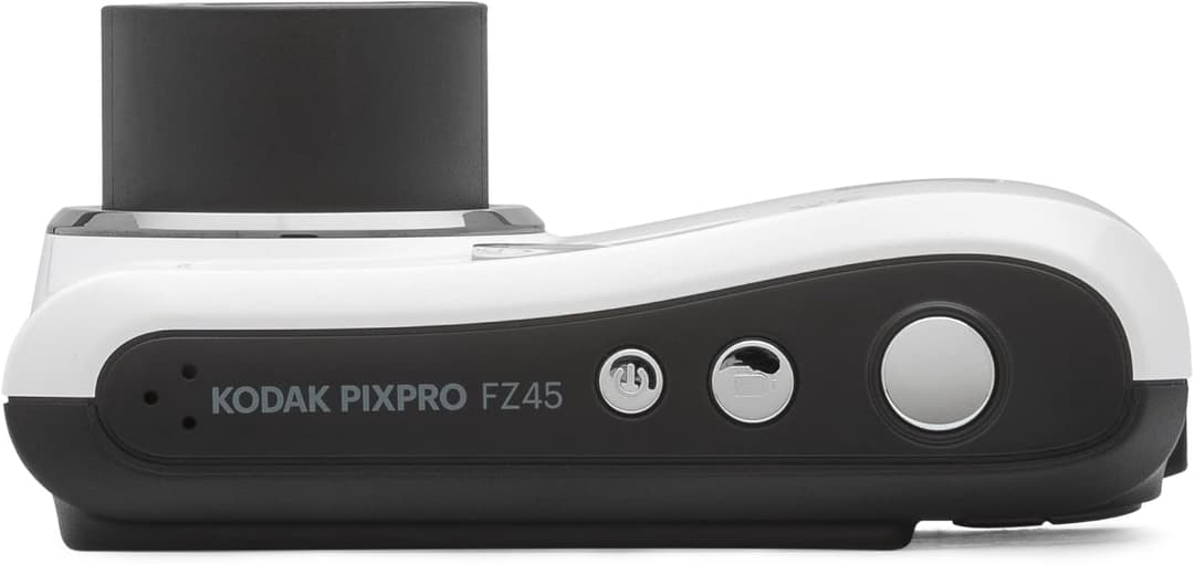Kodak PIXPRO FZ45 Digital Compact Camera (16MP, 4X Optical Zoom, Full HD) - White - Image 5