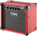 Laney LX15B Bass Amp 15W Portable Practice Guitar Amplifier - Red thumbnail 2