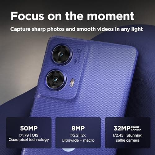 Motorola Moto G85 5G 128GB Cobalt Blue - Image 10