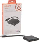 Cygnett CY2053 Flow+ USB-C Multiport Hub Docking Station, 4 Ports, USB 3.1 Gen 1, Up to 5Gbps, Compatible with Apple MacBook and Chromebook thumbnail 2