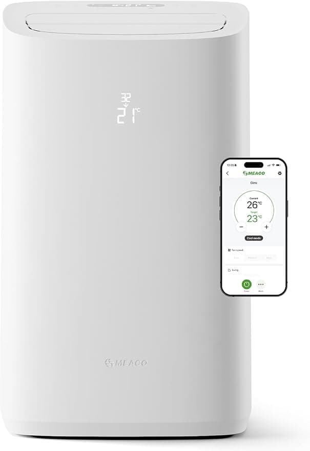Meaco Cirro+ 14000 BTU Smart Portable Air Conditioner & Heater 4-in-1, Wi-Fi, Inverter - Image 1