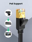 UGREEN Cat 7 Ethernet Cable 1M – High-Speed 10Gbps Flat LAN Cable thumbnail 7