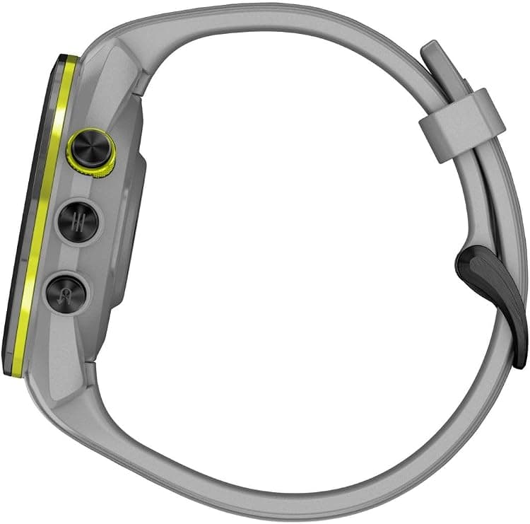 Garmin Approach S70 42mm GPS Golf Smartwatch Black Ceramic Bezel Powder Grey Silicone Strap - Image 3