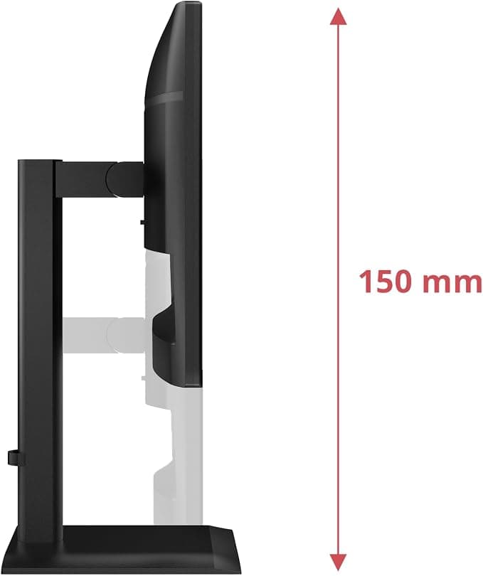 AOC 24E4CV 24 Inch Full HD 120Hz IPS Monitor Black - Image 4