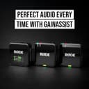 RØDE Wireless GO Gen 3 Dual Channel Wireless Microphone - Black thumbnail 5