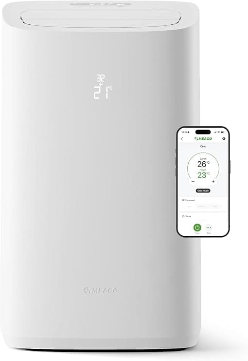 Meaco Cirro 12000 BTU Smart Portable Air Conditioner and Heater - Image 1