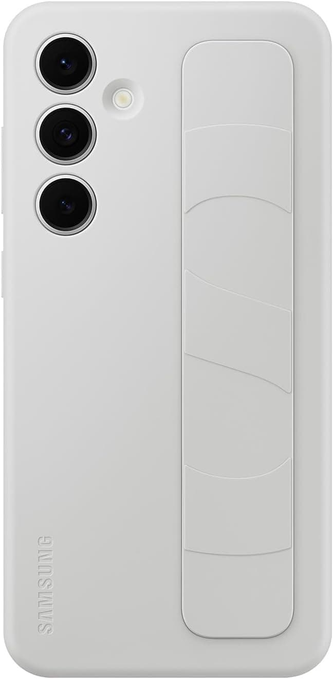 Samsung Galaxy S24 Official Standing Grip Case – Gray/Sand