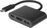 Cygnett CY2053 Flow+ USB-C Multiport Hub Docking Station, 4 Ports, USB 3.1 Gen 1, Up to 5Gbps, Compatible with Apple MacBook and Chromebook