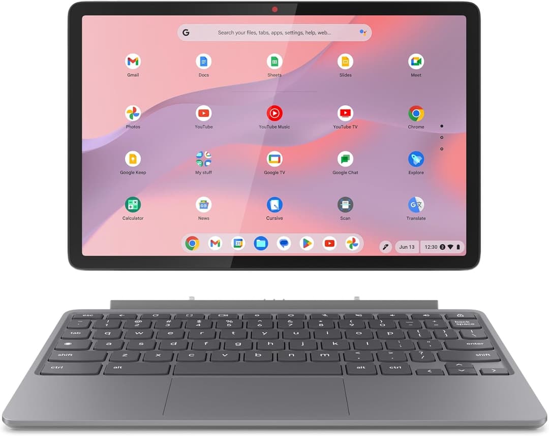 Lenovo IdeaPad Chromebook Duet Detachable MediaTek Kompanio 838 4GB 128GB Luna Grey - Image 1