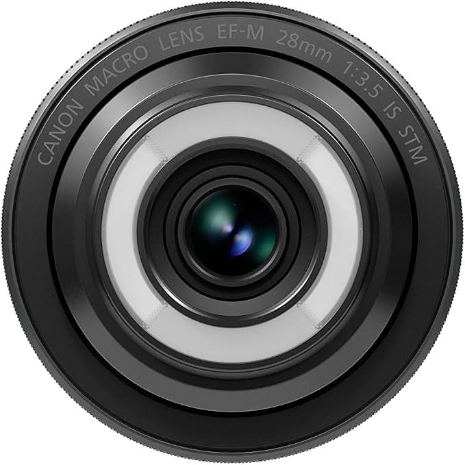 Canon EF-M 28mm f/3.5 Macro IS STM Lens Black 1362C005 - Image 6