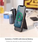 Mophie Snap+ Powerstation Stand 10000mAh Wireless Power Bank Black thumbnail 8