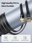 UGREEN Cat 7 Ethernet Cable 1M – High-Speed 10Gbps Flat LAN Cable thumbnail 5