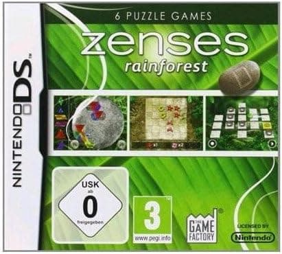 Regenwald 6 Puzzle Games, German Version, Educational Puzzle Game Pack