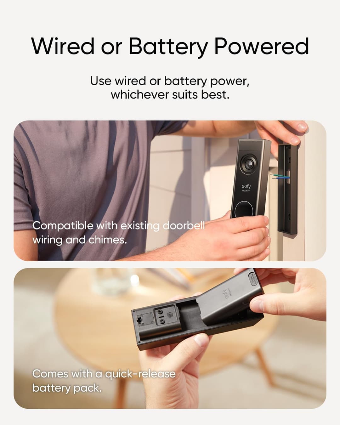 eufy Security E340 Dual Camera 2K Video Doorbell - Image 6