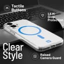OX MagClear MagSafe Case for Apple iPhone 17 – Polar White thumbnail 2