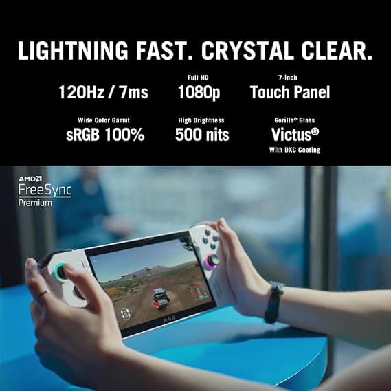 Asus ROG Ally Gaming Handheld Console Z1 Extreme White 16GB 512GB - Image 5