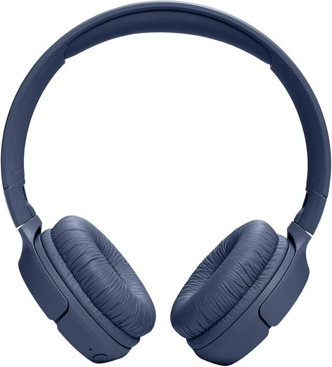 JBL Tune 520 BT Wireless On-Ear Headphones with JBL Pure Bass Sound - Blue - Image 2
