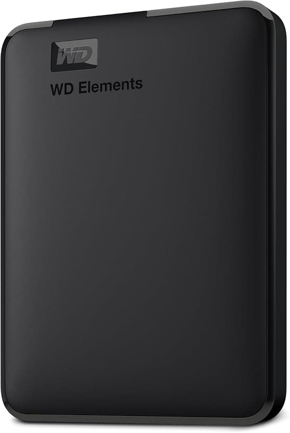 WD Elements Portable WDBUZG0010BBK - hard drive - 1 TB - USB 3.0 - Image 1