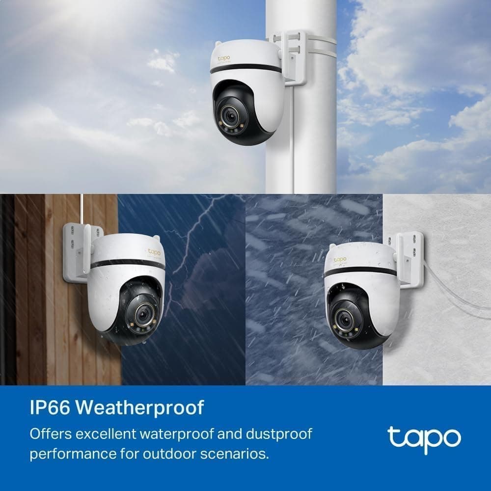Tapo C530WS 3K Outdoor Pan/Tilt WiFi Security Camera - Image 10