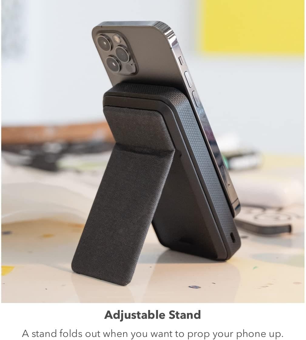 Mophie Snap+ Powerstation Stand 10000mAh Wireless Power Bank Black - Image 5