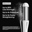 L'Oréal Professionnel SteamPod 4 Steam Hair Straightener & Styling Tool for All Hair Types, UK Plug - White thumbnail 2