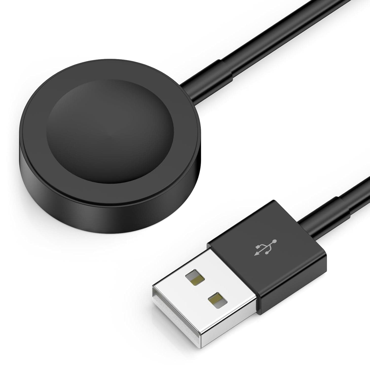 Yesido Apple Watch Magnetic Fast Charger USB Cable, Compatible with Series 11–2, Ultra & SE, Black