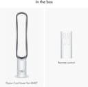 Dyson Cool™ AM07 Bladeless Tower Fan Silver – Air Multiplier™, 10 Speeds, Remote Control thumbnail 4