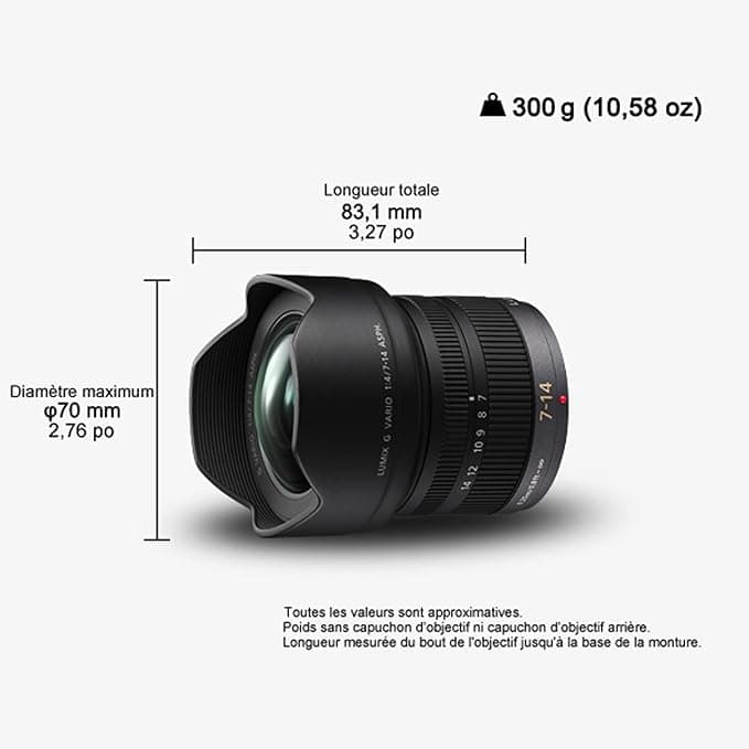 Panasonic Lumix G Vario 7-14mm f4.0 Micro Four Thirds Ultra Wideangle Lens - Image 2