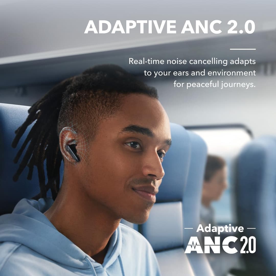 Soundcore by Anker Liberty 4 NC True Wireless Earbuds – Black - Image 5