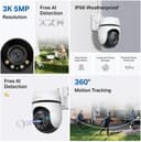 Tapo C530WS 3K Outdoor Pan/Tilt WiFi Security Camera thumbnail 3