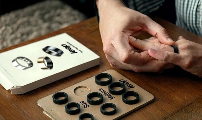 LEEP Smart Ring Sizing Kit, Ring Size Guide with 9 Sizes (6–14) for LEEP Smart Rings - Image 2