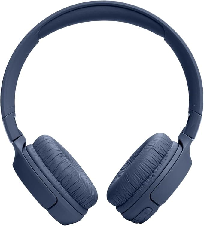 JBL Tune 520 BT Wireless On-Ear Headphones with JBL Pure Bass Sound - Blue - Image 4