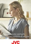 JVC HA-F19BT-GC-E Bluetooth Earbuds Headset - pink thumbnail 2