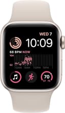 Apple Watch SE 3 Smartwatch 40mm Starlight Aluminium Starlight Sport Band S/M thumbnail 2