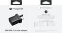 Zagg Mophie 20W USB-C Wall Charger Black thumbnail 2