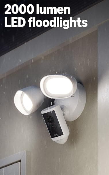 Ring Floodlight Cam Wired Plus White - Image 4
