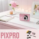 Kodak PixPro Friendly Zoom FZ55 16MP 1080p Full HD Digital Camera with 5X Optical Zoom Vlogging Camera - Pastel Pink thumbnail 2