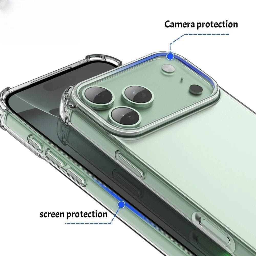 Atouchbo Tough Shockproof Armoured Clear Case Compatible With iPhone 17 - Image 3