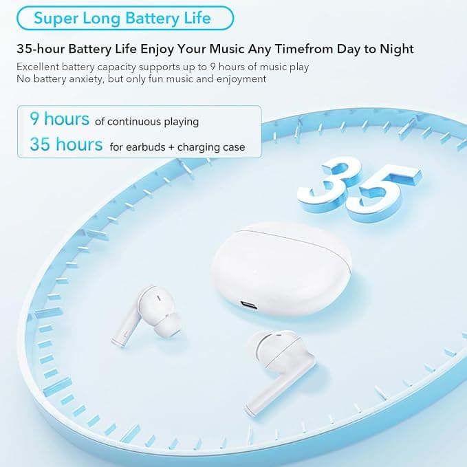 HONOR CHOICE Earbuds X5 True Wireless Bluetooth Earbuds – White - Image 3