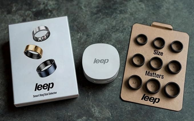 LEEP Smart Ring Sizing Kit, Ring Size Guide with 9 Sizes (6–14) for LEEP Smart Rings - Image 4