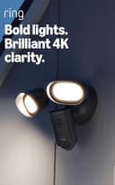 Ring Floodlight Cam Pro 2nd Gen Outdoor Security Camera Retina 4K HDR 10x Enhanced Zoom - Black thumbnail 2