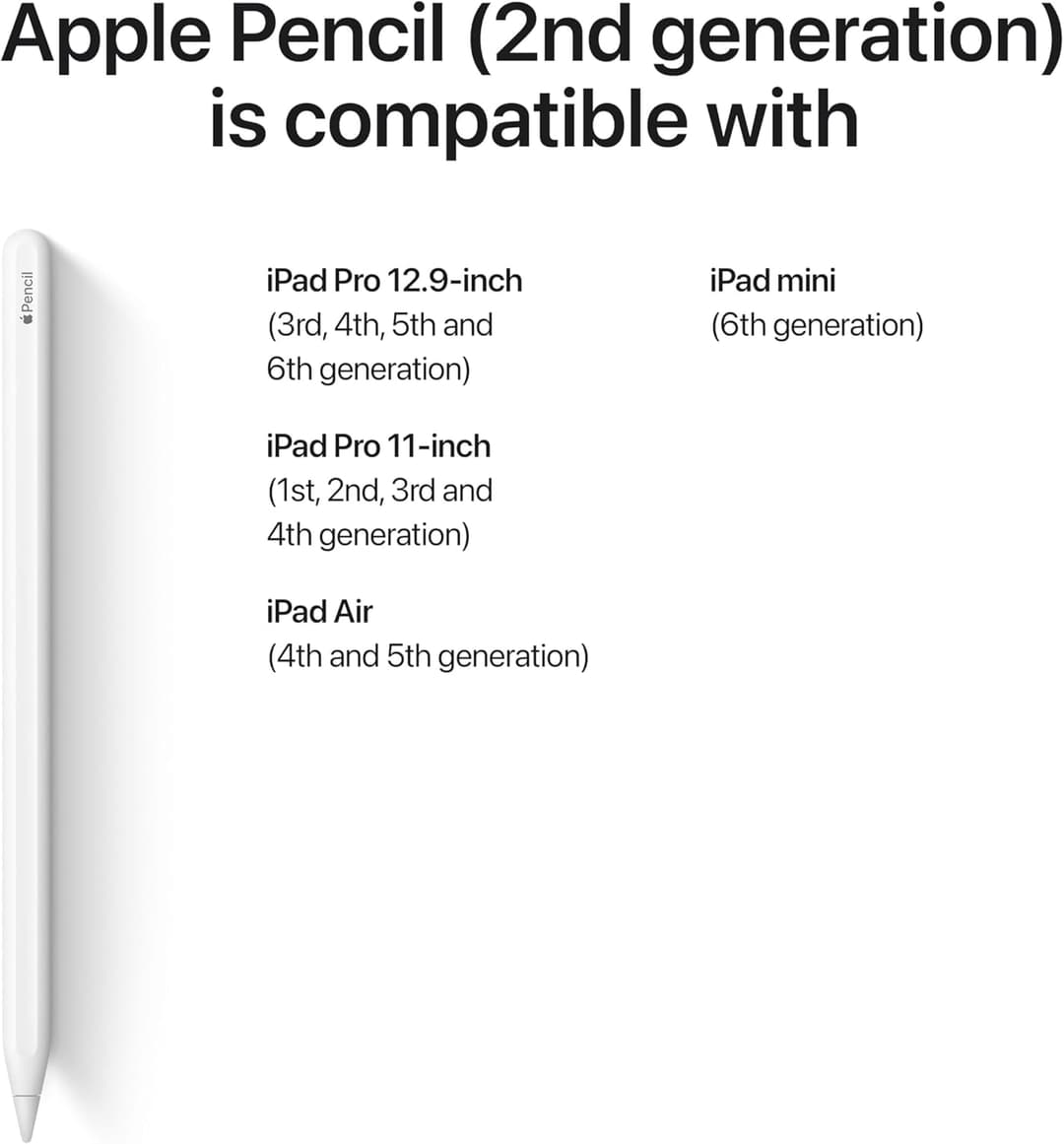 Apple Pencil (2nd Generation) White - Image 3