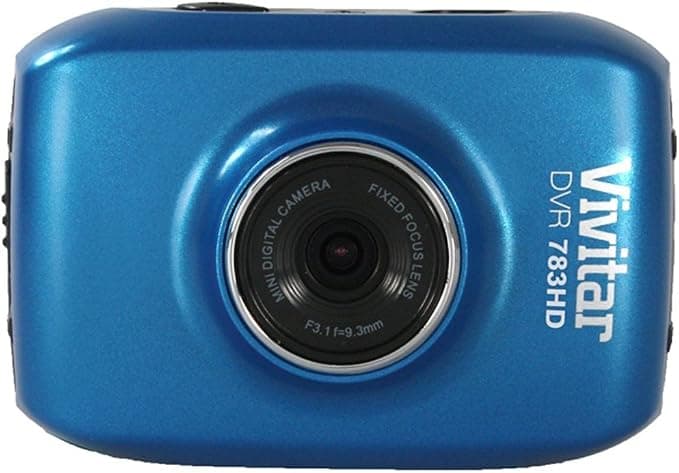 Vivitar DVR783HD Full HD Action Camera Waterproof Wide Angle Lens With Mounting Accessories - Blue - Image 1
