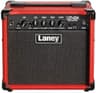 Laney LX15B Bass Amp 15W Portable Practice Guitar Amplifier - Red