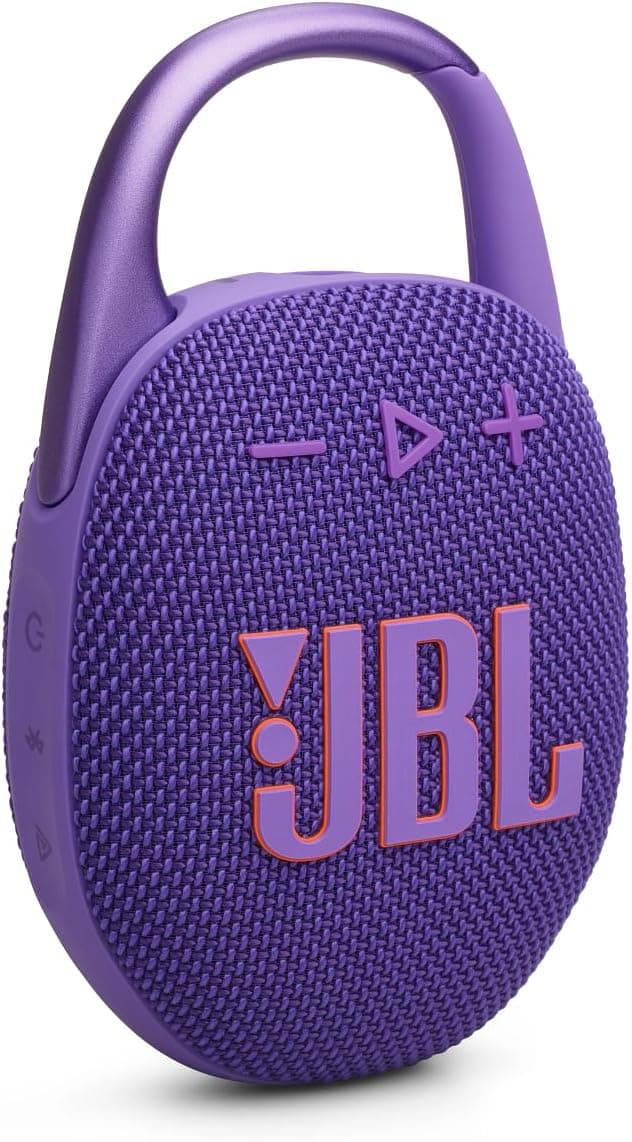 JBL Clip 5 Bluetooth Speaker Purple - Image 4