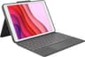 Logitech Combo Touch Keyboard Case with Trackpad for iPad 7th 8th and 9th Gen - Black