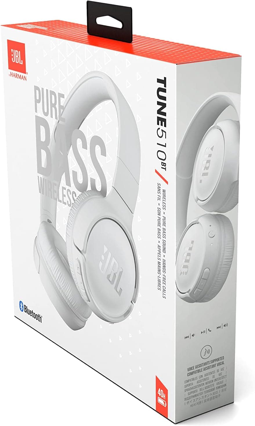 JBL Tune 510BT Wireless Headphones White - Image 10