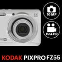 Kodak PIXPRO FZ55 Friendly Zoom Digital Camera Silver thumbnail 5