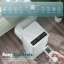 KGOGO Portable Air Conditioner 9000 BTU 4-in-1 Air Conditioning Unit with Remote Control - White thumbnail 6